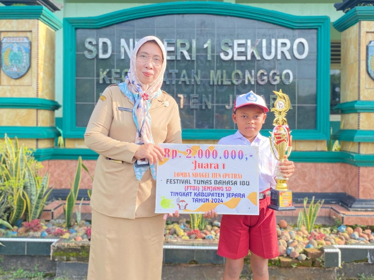 Prestasi Juara 1 Lomba Mendongeng Tingkat Kabupaten Jepara Tahun 2024